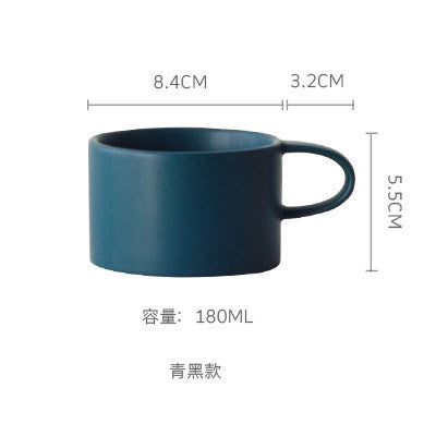 Japanese Matte Ceramic Coffee Cup
