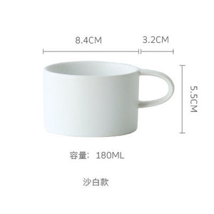 Japanese Matte Ceramic Coffee Cup