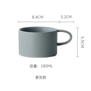 Japanese Matte Ceramic Coffee Cup