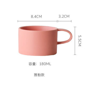 Japanese Matte Ceramic Coffee Cup