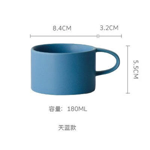 Japanese Matte Ceramic Coffee Cup
