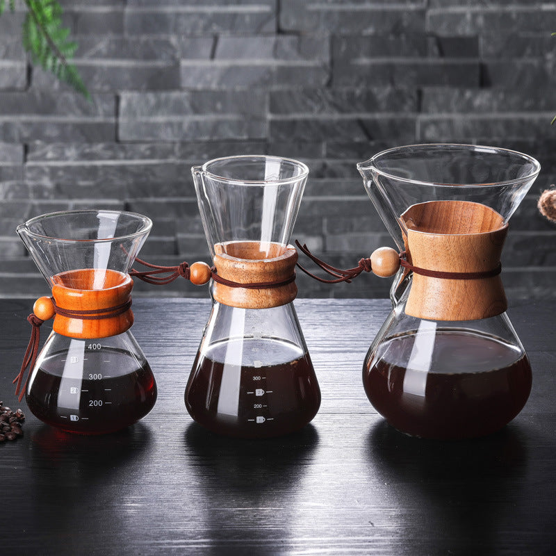 Glass Pour-over Coffee Carafe