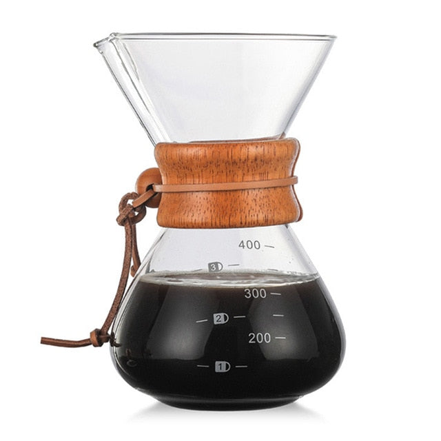 Glass Pour-over Coffee Carafe