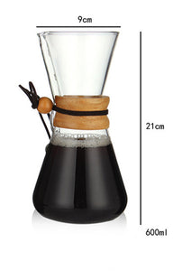 Glass Pour-over Coffee Carafe