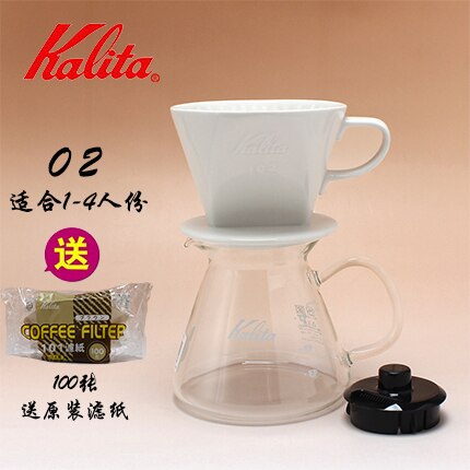 Kalita 102 Ceramic Pour-over Set